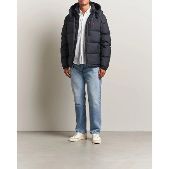 Polo Ralph Lauren Gotham Down Jacket Mens 4XL Black Puffer Quilted Hooded - Picture 2 of 10